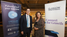 Pictured: LWARB chief executive Wayne Hubbard and GCOC's senior director Alison McRae